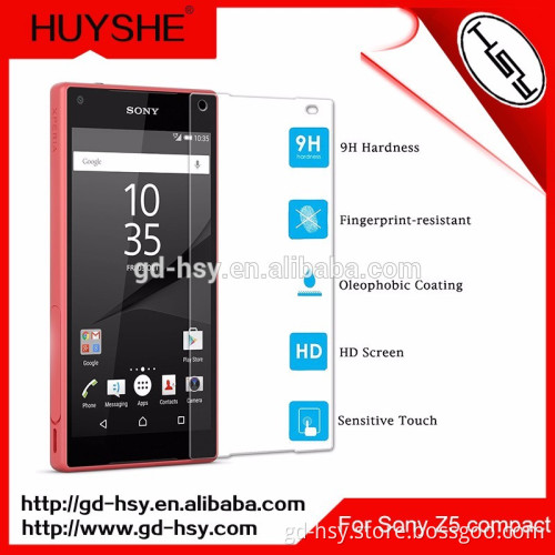 For Sony Xperia Z5 Compact/Z5 Mini Mobile Phone Accessories 0.3mm 2.5D Bulletproof Tempered Glass Super Shield Screen Protector